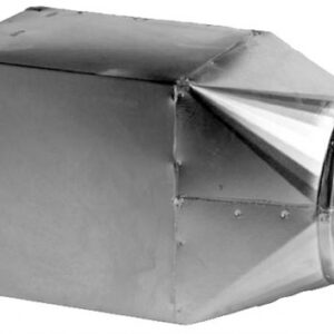 Back Draft Damper In Line 304SS 16ga 20QF