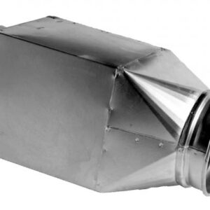Back Draft Damper In Line Galv 14ga 10QF