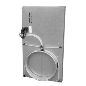 Blast Gate SD Auto Galv 22ga 12QF 24 VAC Sgl Actg RS