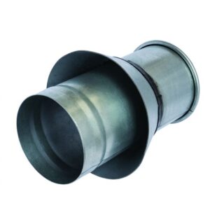 Oil Mist Drain Back For Hose Galv 22ga 6 QF L=8.50