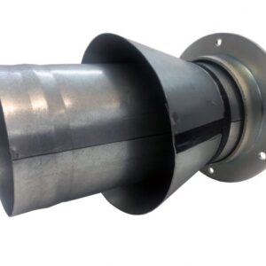 Oil Mist Drain Back For Hose Galv 22ga 6 AFL L=8.50