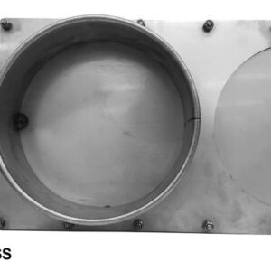 Blast Gate Manual 304SS 22ga 3QF