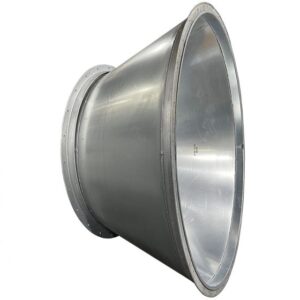 Reducer Galv 14ga 8 AFL 6 AFL